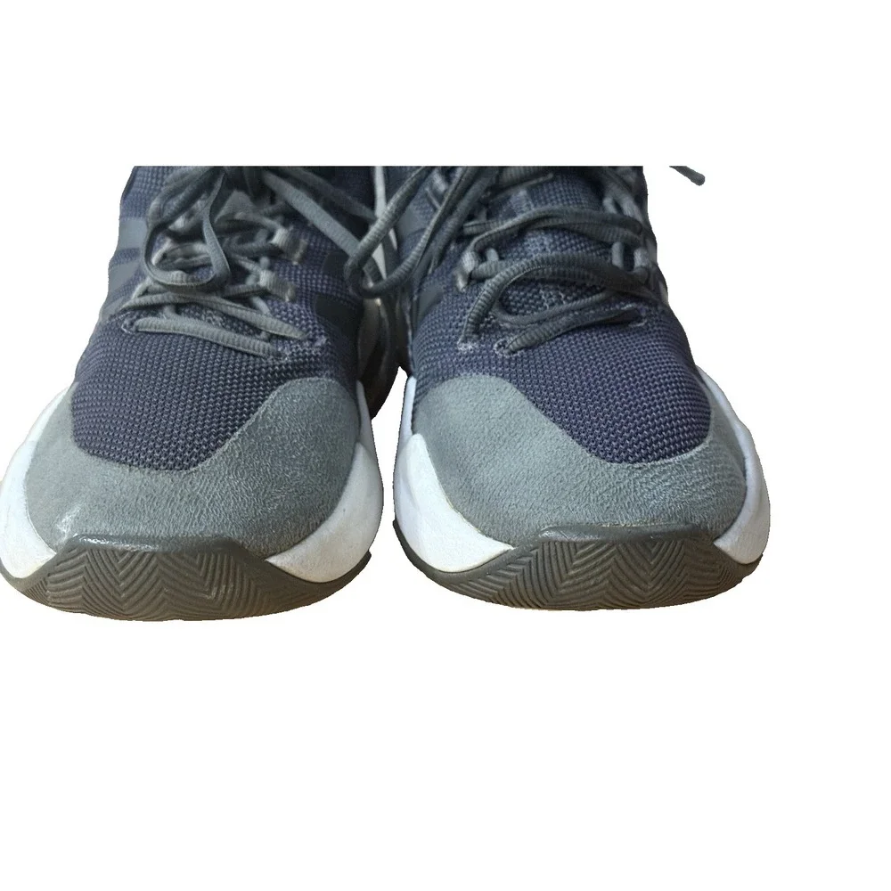 Adidas Men's Size 11 Gray Street‎ Check Basketball Sneakers EE9668 GUC